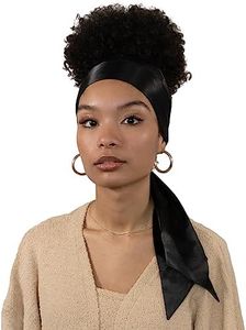 Oliva Sylx Edge Wrap & Edge Scarf for Women - Satin Edge Laying Scarf for Wigs, Natural & Curly Hair - Soft & Stylish