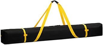 Navaris Ski Bag for Men and Women - Ski Bag for 1 Pair of Skis and Poles with Zipper, 2 Straps with Buckles and Carrying Handle - 2 Sizes