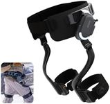 Dnsys X1 Carbon Exoskeleton, AI-Powered Leg Assistance, 1.2HP Motor, 20km Base Range, 3s Battery Swap, for Hiking, Climbing, Running, Size M (Waistline 33.5-43.3in)