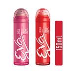 Eva Deodorant Spray for Women - Doll and Blush - 150 ml each - Pack of 2