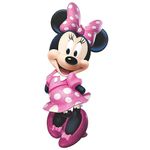 RoomMates RMK2008GM Mickey and Friends Minnie Bow-tique Peel and Stick Giant Wall Decal