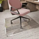 Glass Chair Mat with Exclusive Beve