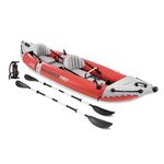 INTEX 68309EP Excursion Pro K2 Inflatable Kayak Set: Includes Deluxe 86in Aluminum Oars and High-Output Pump – SuperTough PVC – Adjustable Bucket Seat – 2-Person – 400lb Weight Capacity