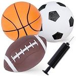 Shindel 3PCS Sports Balls for Kids,
