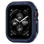 Spigen Rugged Armor Protector Designed for Apple Watch Case Series 9/8/SE2/7/6/SE/5/4 41mm/40mm - Blue