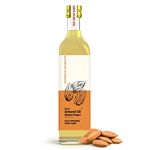 ESSENTIA EXTRACTS Cold-Pressed Pure Sweet Almond Oil | Virgin Roghan Badam Shirin Tel | Nourshing Hair and Skin Oil | 100ml Glass Bottle