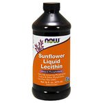 NOW Foods Sunflower Lecithin, Liquid - 473 ml.