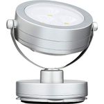 Westek Rite Lite LPL720 LED Battery-Operated Circular Spotlight (Silver) 90Watts