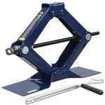 TCE AT10152U-1 Torin Steel Scissor Lift Jack Car Kit, 1.5 Ton (3,000 lb) Capacity, Blue