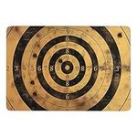 Retro Gun Target Carpet Rug Bath Rugs Bathroom Mats Soft Room Décor Shower Floor Living Room 150×100cm