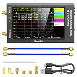 Upgraded NanoVNA-F V2 Vector Network Analyzer 50kHz-3000MHz HF VHF UHF VNA Antenna Analyzer 4.3 inch with 5000mAh,Measuring S-Parameter Voltage SWR, Phase, delay, Smith Chart