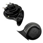 Dual Tone Car Horn, 2PCS 300DB Super Loud Waterproof Air Horns, 12V Electric Snail Horn for Car, Motorcycle, Bike, Truck, and Boat