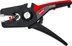 KNIPEX Precistrip16 Automatic Insulation Stripper, in Blister, 0.08-16 mm², with Fine Adjustment, Adjustable Length Stop, Wire Stripper, 12 52 195 SB