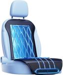 TOWTAMER 2025 Upgraded Semiconductor Ventilated Cooling Car Seat Cover(Front Seat),12V-24V Cooling Car Seat Cushion with 3 Temp Modes,Universal Fit for SUV/Truck Accessories(Ice-Core Black)