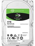 Seagate BarraCuda 5TB Internal Hard Drive HDD – 2.5 Inch SATA 6Gb/s 5400 RPM 128MB Cache for Computer Desktop PC (ST5000LM000)