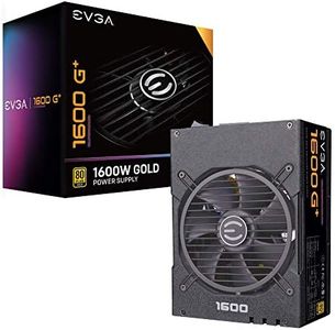 EVGA Supernova 1600 G+, 80+ Gold 1600W, Fully Modular, 10 Year Warranty, Includes Free Power On Self Tester, Power Supply 220-GP-1600-X1