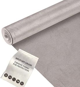 Faraday Fabric Military Grade Fabric 98×43 inch Nickel Copper Faraday Cloth for WiFi, GPS