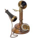 Opis 1921 Cable Model C: Desktop Retro Phone/Landline Phone/Rotary Phone/Vintage Phone/Rotary Dial Phone/Telephone Landline/Antique Phone/Retro Dial Telephone/Retro House Phone