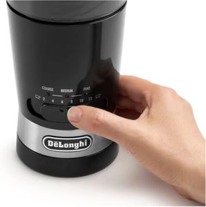 DeLonghi Coffee Grinder – Electric Burr Mill for Fresh Grounds