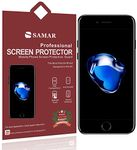 SAMAR® - Supreme Quality New Apple iPhone 7 Plus Crystal Clear Screen Protectors (Released September 2016) 6 in Pack - [5.5-inch Screen Display] - Includes Microfiber Cleaning Cloth