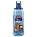 Bona Premium Spray Mop Cartridge, Wood Floor Cleaner, for Varnished or Hard Waxed Wood Floors, 850ml