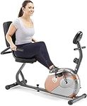 Marcy Start ME709 Recumbent Magnetic Exercise Bike, 17 Stone Capacity