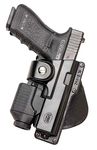 Fobus GLT17 Tactical Paddle Holster, Fits Glock 17,22,31 with Rail Mounted Laser or Light, Right Hand