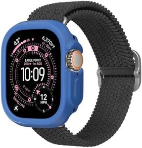 RHINOSHIELD Bumper Case Compatible with Apple Watch Ultra 3/2 / Ultra (49mm) | Slim Protective Case, Lightweight and Shock Absorbent - Cobalt Blue