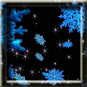 3D Animated Snowflakes Live Wallpaper