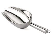 Ice Scoop, Stainless Steel Sweet Candy Food Scoop for Kitchen Bar Buffet Party Wedding, Heavy Duty & Dishwasher Safe, Versatile Size - 5oz