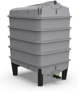 Tiger Wormery – Worm Composter INCLUDING 250g Worms – Designed and Made in the UK