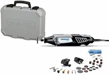 Dremel 4000-2/30 Variable Speed Rotary Tool Kit - 2 Attachments & 30 Accessories - Perfect for Cutting, Detail Sanding, Engraving, Wood Carving, and Polishing