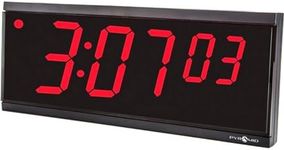 Pyramid 4-Inch 6 Digit Stand Alone Clock (DIG-6B)