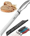 Orblue Serrated Bread Knife with Up