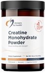 Designs for Health Creatine Monohydrate Powder - Unflavored Micronized Creatine Powder for Women & Men to Support Muscle Strength, Exercise + Brain Health, Pure Creatine Monohydrate 5g (90 Servings)