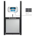 Automatic Chicken Coop Door Opener, ChickenGuard ‘PRO Solar Combi’ Timer/Light Sensing, Solar Panel Kit Included Plus Self-Locking Anti-Predator Strong Aluminium Door (PRO + Door + Solar Panel)