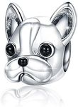 BISAER 925 Sterling Silver Dog Char