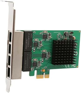 Syba SI-PEX24042 4 Port Gigabit Ethernet PCI-e X1 Network Interface Card