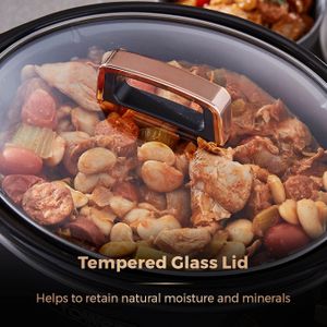 Tower 3.5L Slow Cooker – Rose Gold Finish