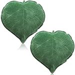 2 Pieces Leaf Shaped Throw Pillow C
