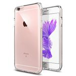 TENOC Case Compatible for Apple iPhone 6 and iPhone 6S 4.7 Inch, Crystal Clear Soft TPU Cover Full Protective Bumper