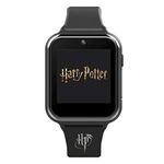 Harry Potter Boy's Digital Quartz Watch with Silicone Strap HP4096ARG AMZ