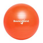 Balance Ball - No-Roll Weighted Seat is a Flexible Chair for School, Office or Home (Medium, Orange)