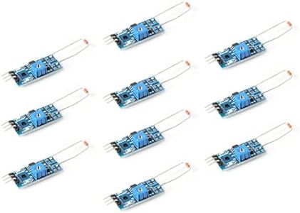 JESSINIE 10Pcs LM393 Thermal Sensor Module Temperature Switch Sensor Module Board Intelligent Car Accessories for Arduino