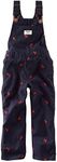 OshKosh B'Gosh Baby Girls' Print Overall (Baby) - Blue - Navy - 3 Months, Navy, 3 Months