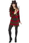 Rubie's Womens Official Miss Freddy Krueger Sexy Secret Wishes Costume, Small, Nightmare on Elm Street