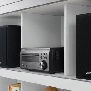 Denon D-M41DAB HiFi System – Black Compact Stereo