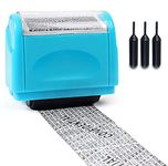 Data Defender,Identity Roller Stamp Wide Rolling Security Stamp,Including 3-Pack Refills-Confidential Roller Stamp,Address Blocker Security,Anti Theft and Privacy Safety