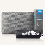 PEUJEW Travel Pillow Memory Foam Pi