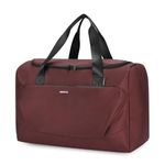 ECOHUB Easyjet Cabin Bag 45x36x20 Underseat Travel Bag Hand Luggage Bag Recycled PET Eco Friendly Overnight Bag Weekend Bag Gym Bag Hospital Bag Carry on Bag Holdall Bag for Women and Men（Red）